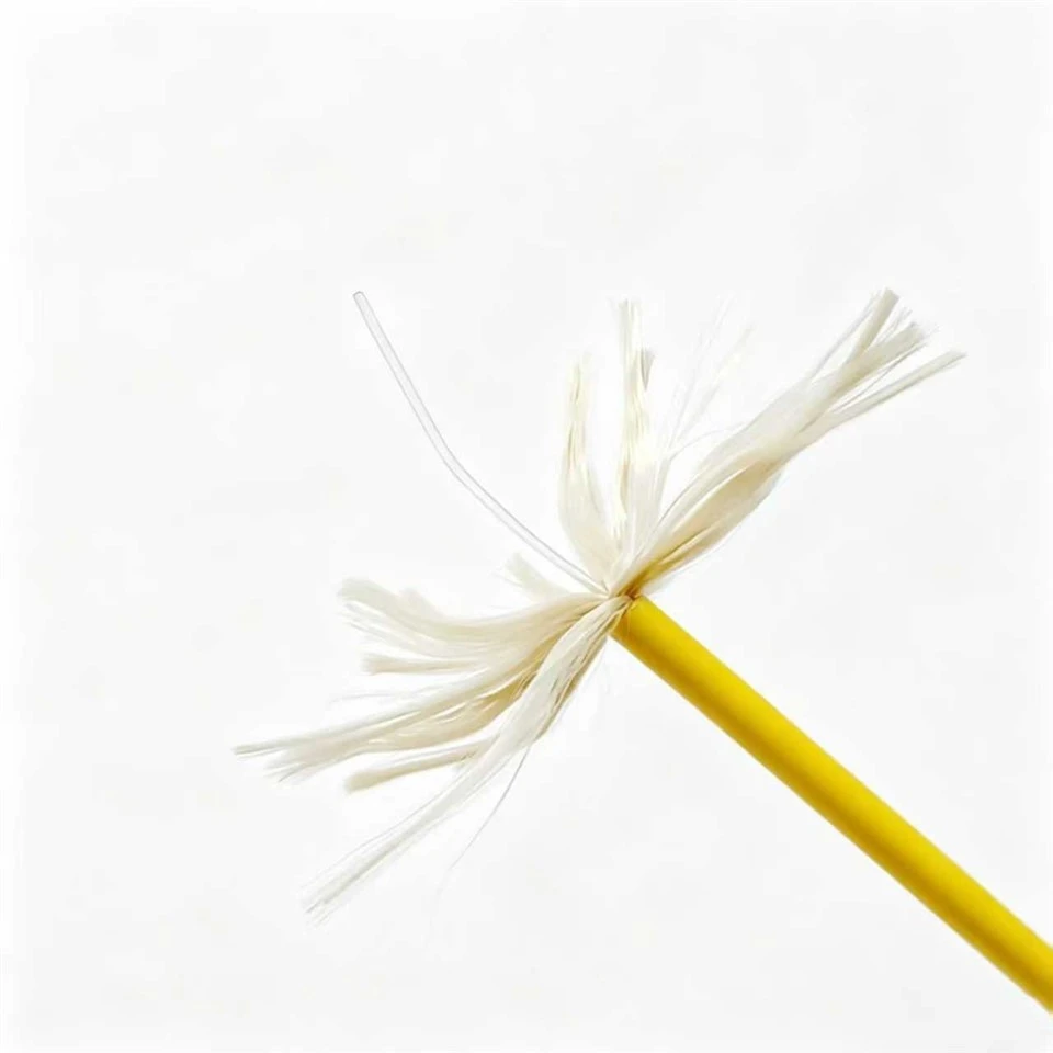 Custom Floating Optical Fiber Cable 1 Core PE Sheath 350kg Tensile Neutral Buoyancy For Underwater ROV Detection factory