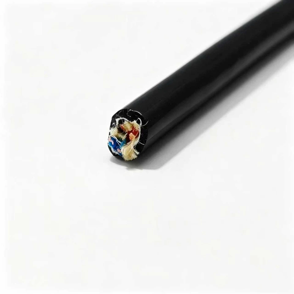 Durable 4 Core Submersible Cable Bare Copper PE Insulation TPU Jacket Waterproof For Marine & Underwater Robot high quality