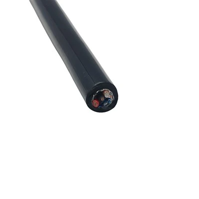 PDK81301-2*1.0+3*2*0.2+Cable estanc híbrid RG316: potència, parells de senyals blindats múltiples i enllaç coaxial de 50Ω, coure estanyat, aïllament PP+FEP, trena de coure estanyat, jaqueta de TPU, per a dades i vídeos submarins